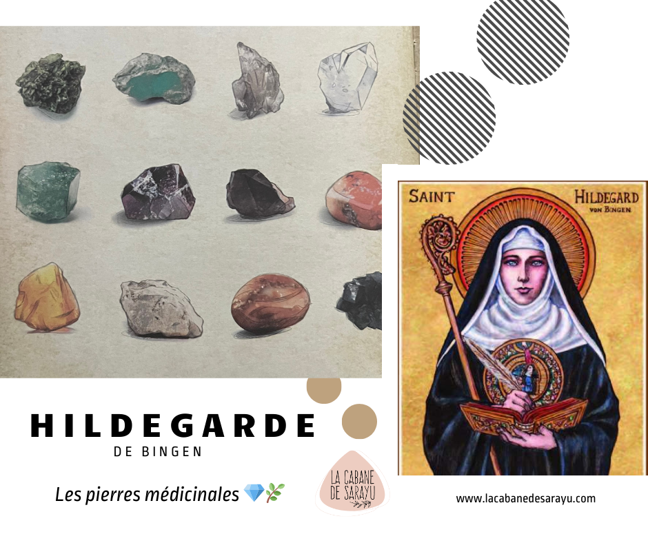 L'héritage de Hildegarde de Bingen : Les pierres médicinales et la santé holistique 🌿💎