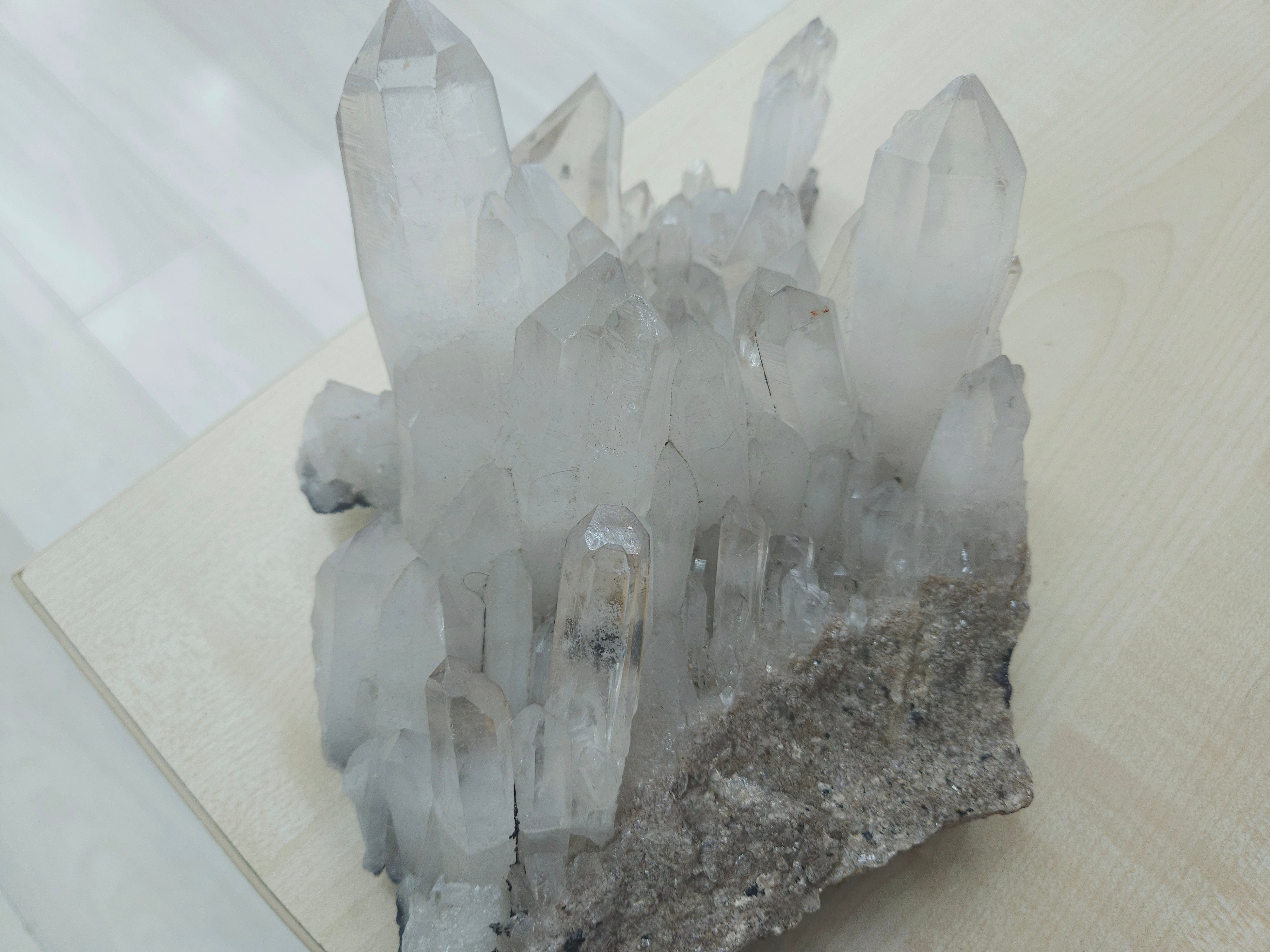 Amas de Quartz - Cristal de Roche (pièce unique)
