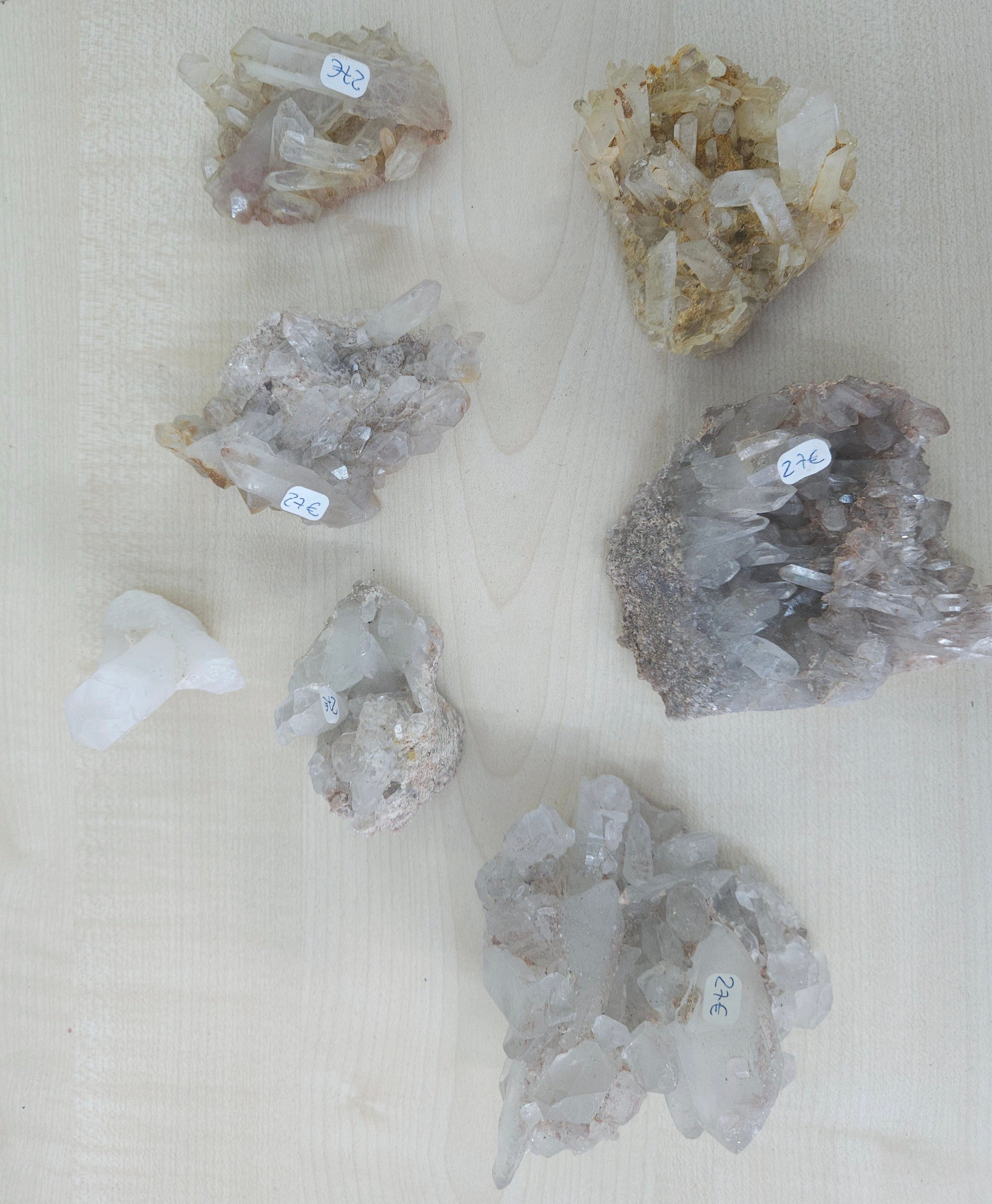 Amas de Quartz - Cristal de Roche (pièce unique)