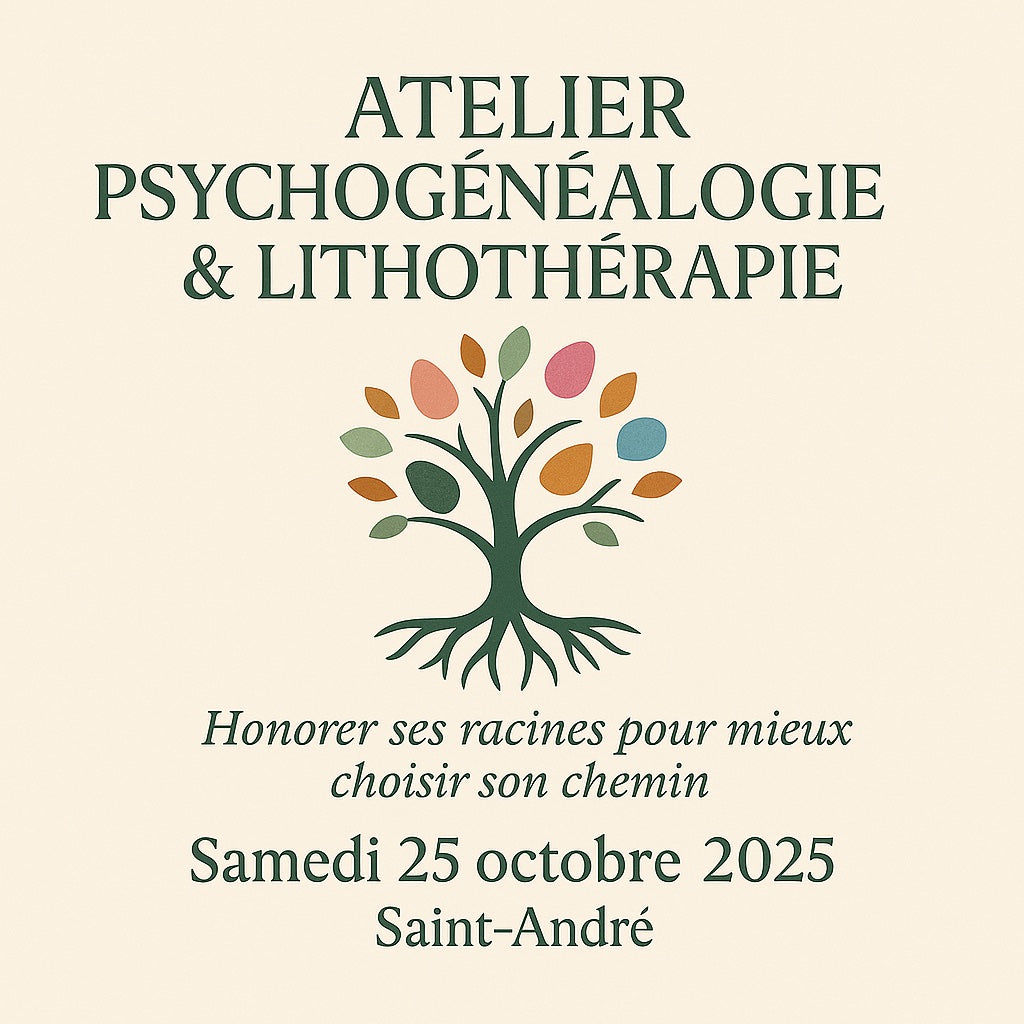 Atelier Psychogénéalogie & Lythothérapie