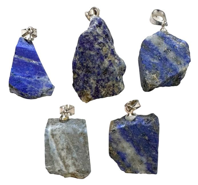 Pendentif Pierre Brute Lapis Lazuli ARA